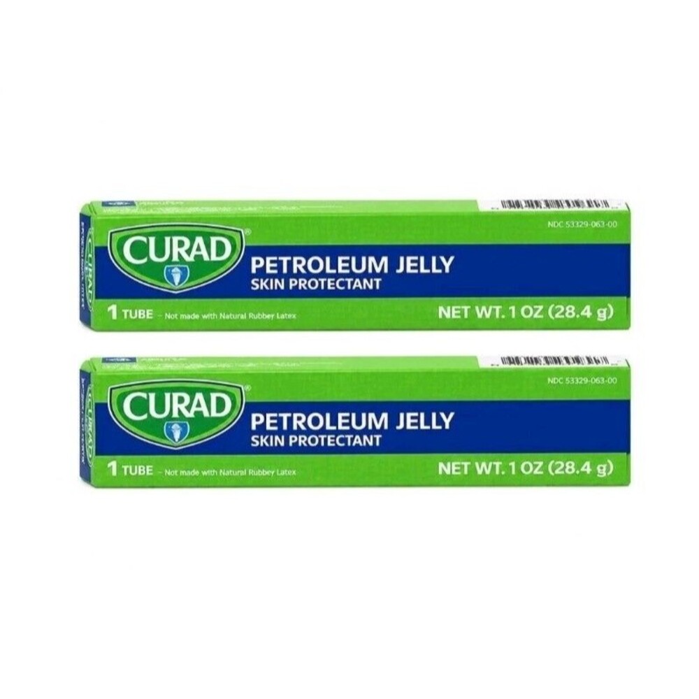 PACK Medline Curad Petroleum Jelly 1oz Ea. 2 Packs